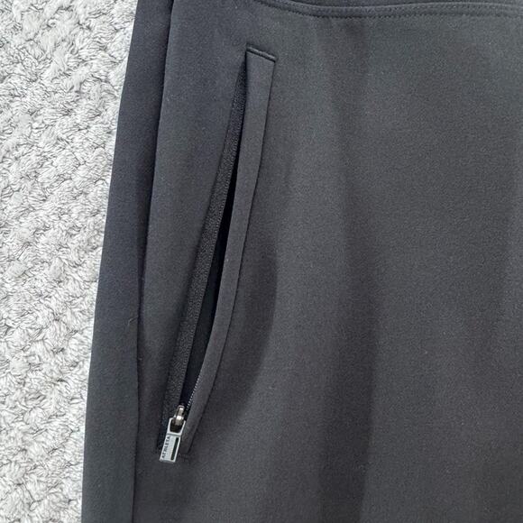 Athleta Pants Women 14 Black Endless High Rise Tapper City Activewear Zip Pocket - Picture 5 of 15